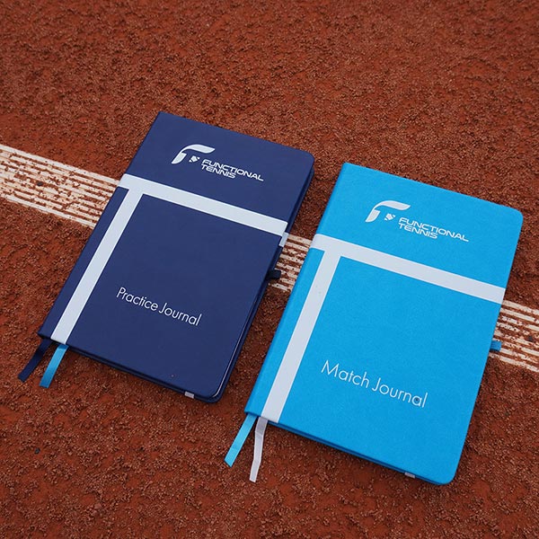 the match and practice journal set by Functional Tennis