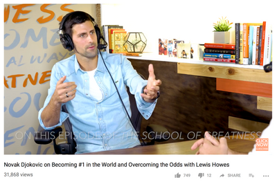 Novak Djokovic on Becoming #1 in the World and Overcoming the Odds