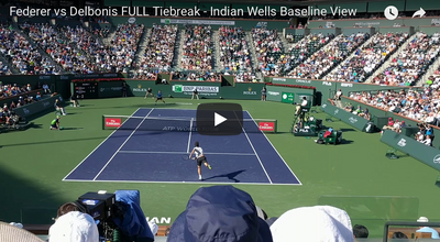 Federer Court Level, Monfils Hot Shots and more