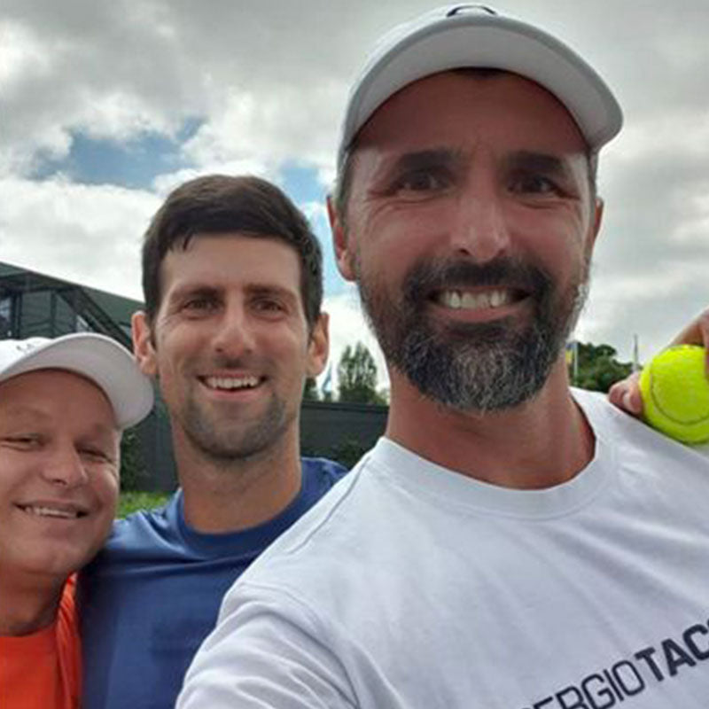 Marian Vajda & Goran Ivanisevic - Coaches to Novak Djokovic