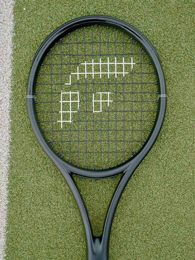 Saber on a grass court