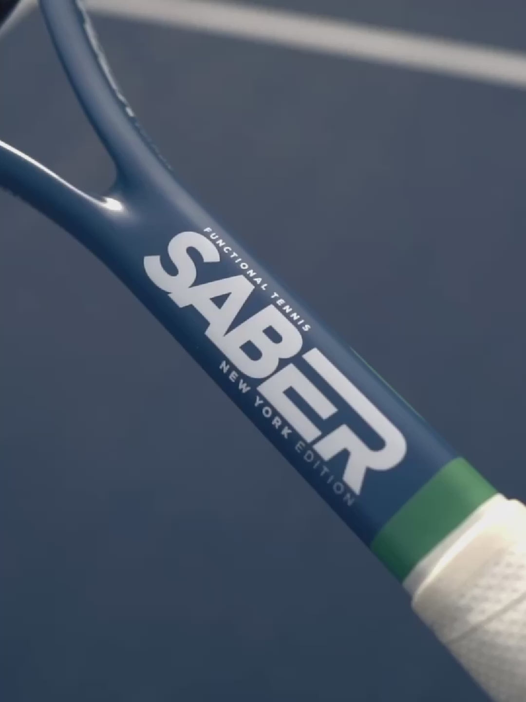 Upclose video of the 2024 New York Edition Saber from Functional Tennis 