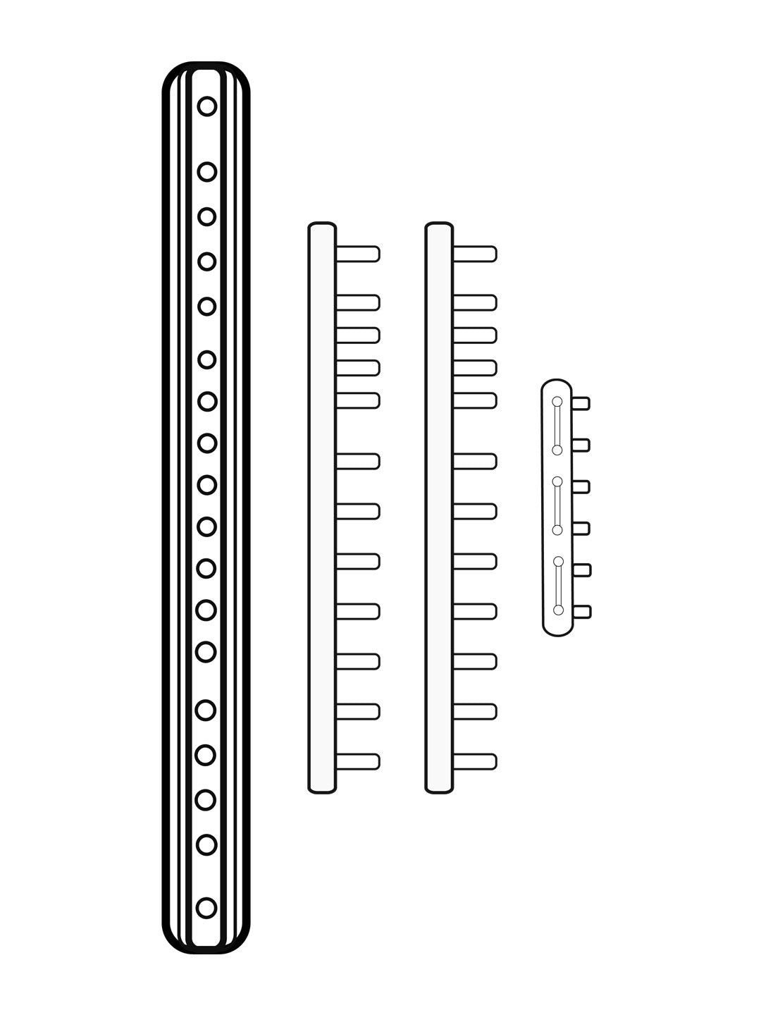 Functional tennis saber grommet replacement kit