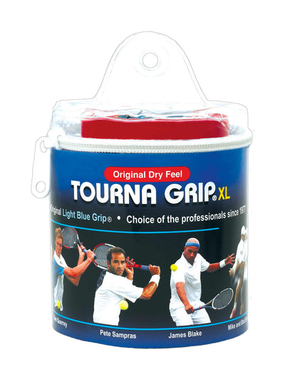 Tourna grip xl - The oringinal dry grip loved by functional tennis 30 pack